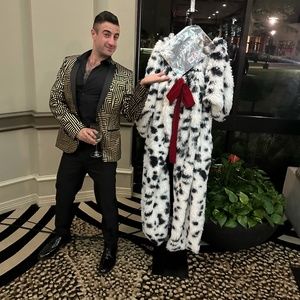 Cruella Deville Dalmatian style jacket